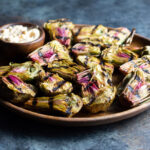 Grilled Baby Purple Artichokes With Parmesan Chipotle Aioli